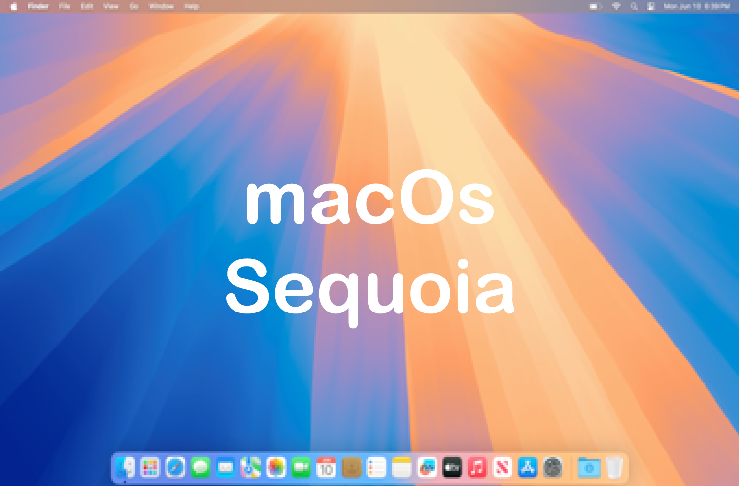 macOs sequoia